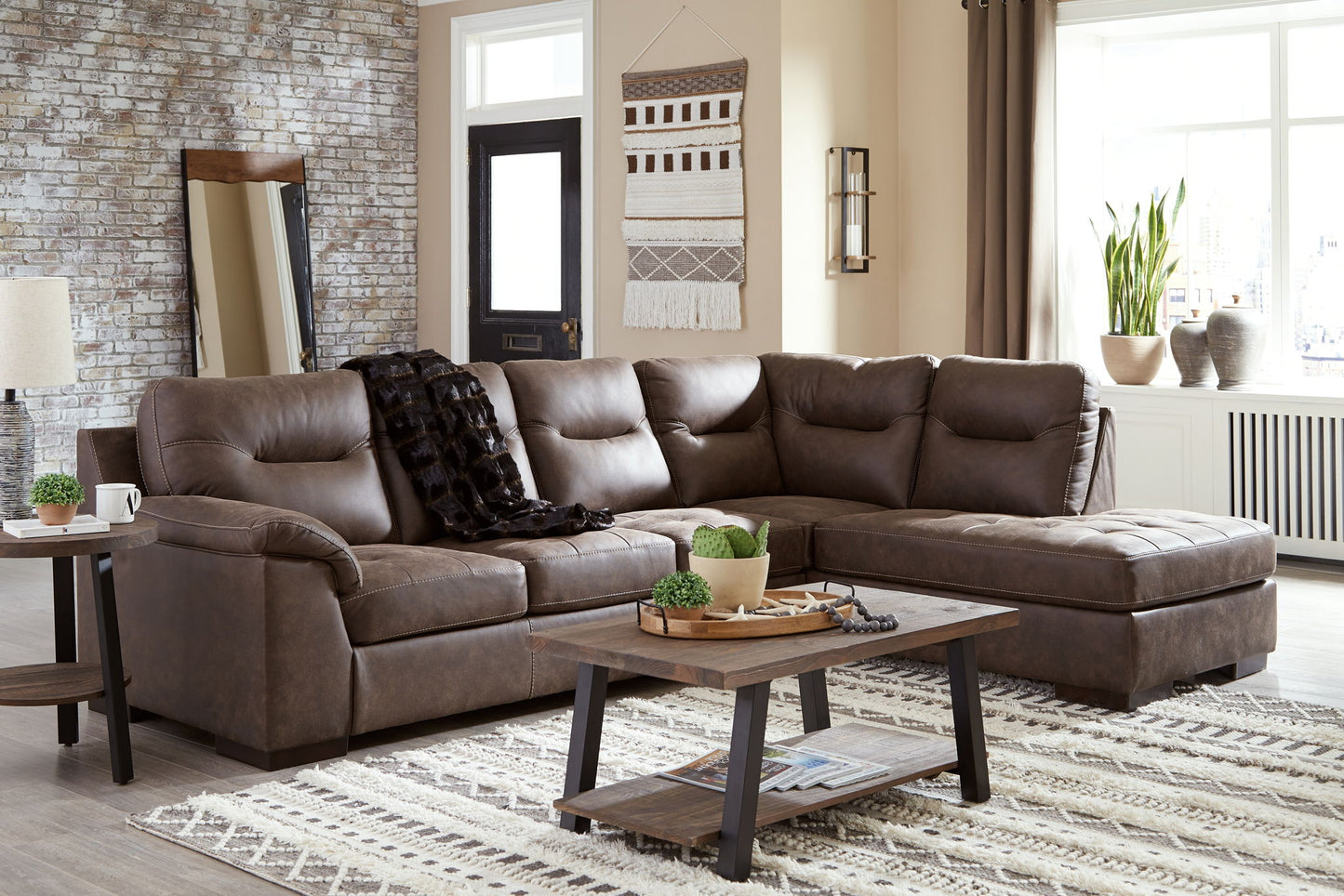 Maderla - Sectional - Hornell Furniture Outlet