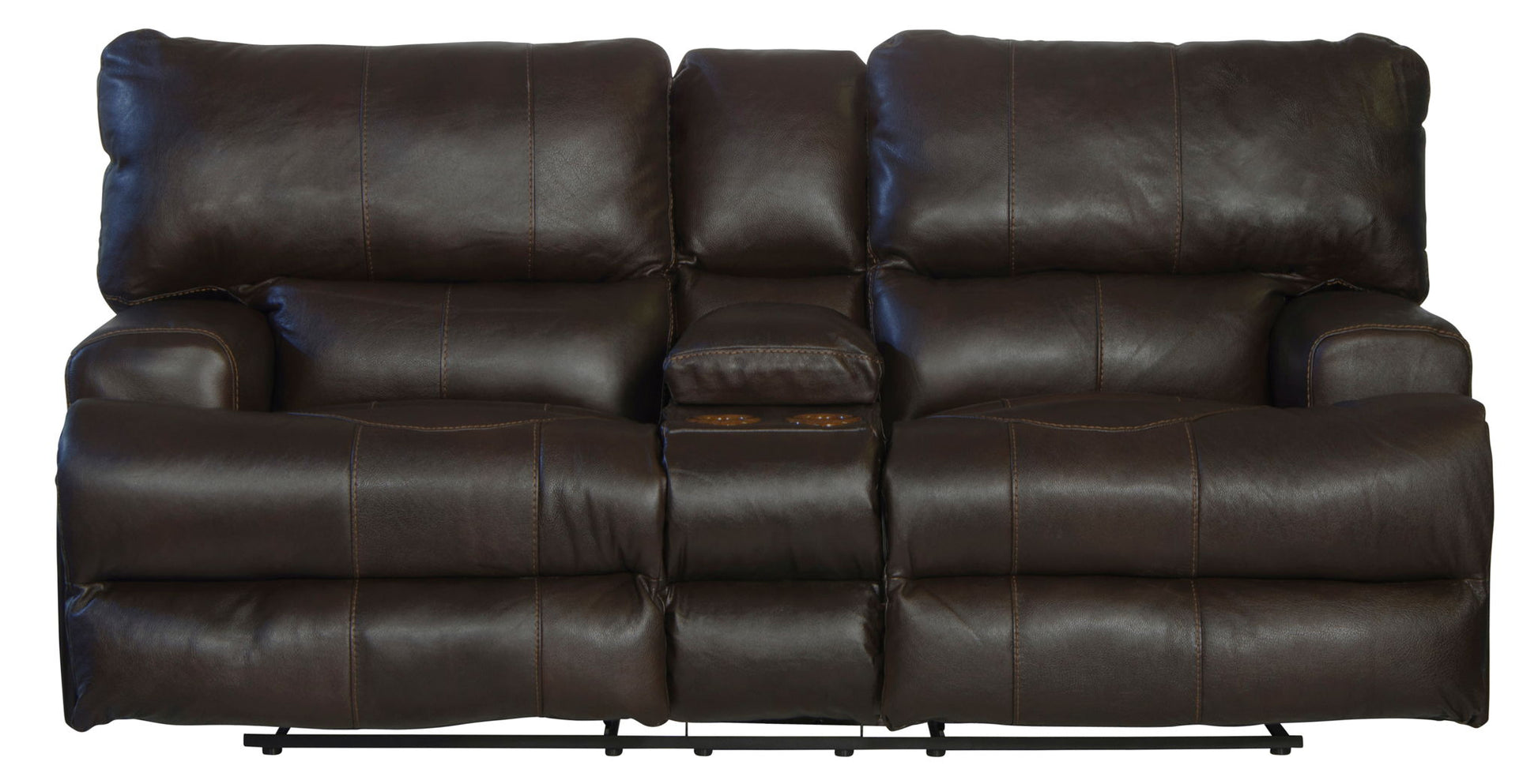 Wembley - Lay Flat Reclining Console Loveseat - Hornell Furniture Outlet