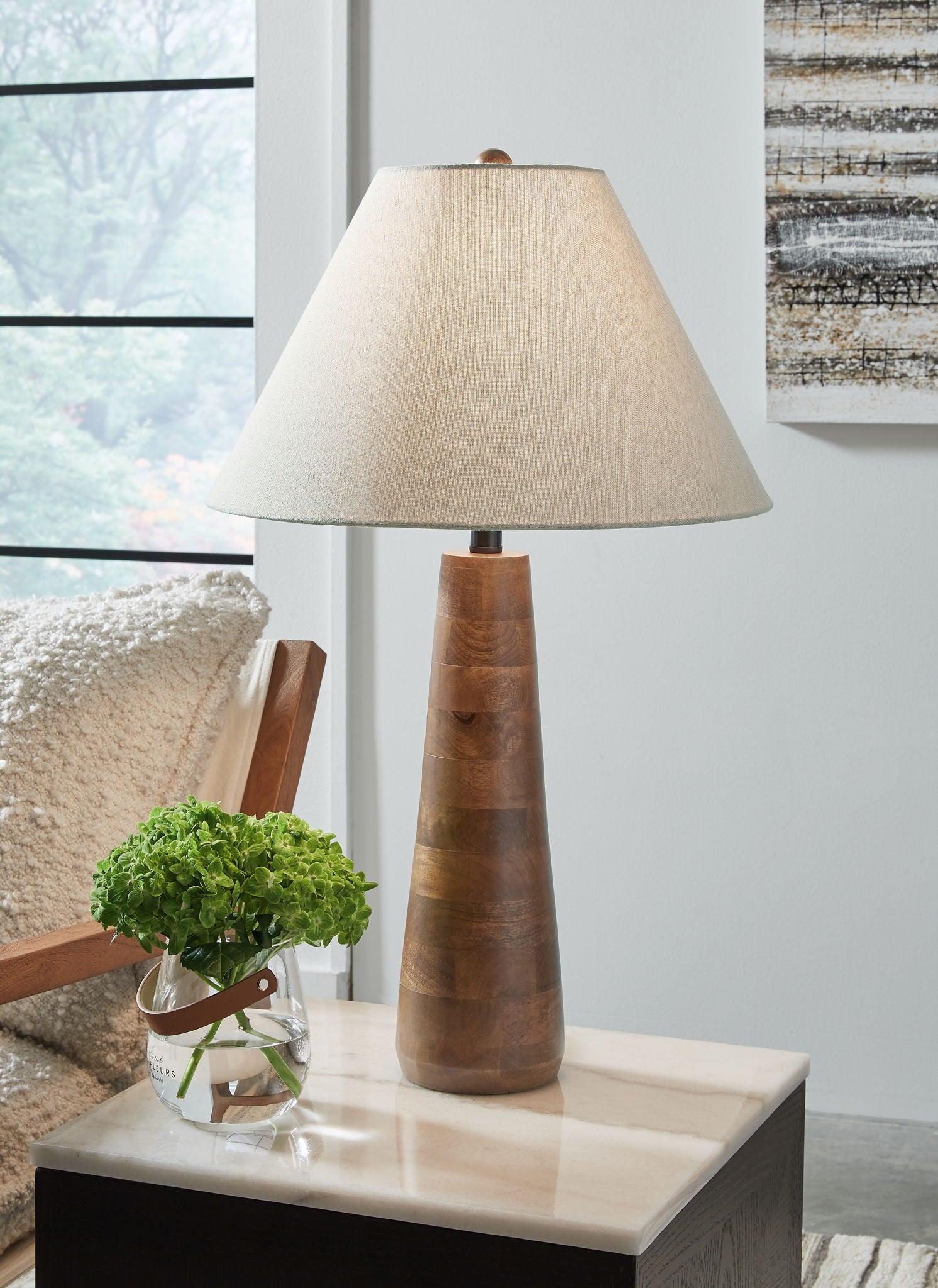 Danset - Wood Lamp - Hornell Furniture Outlet
