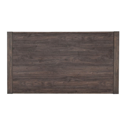 Modern Edge - Rectangular Leg Table - Brown - Hornell Furniture Outlet