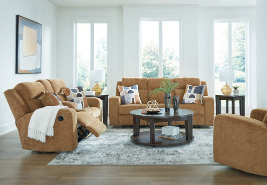 Kanlow - Reclining Living Room Set - Hornell Furniture Outlet