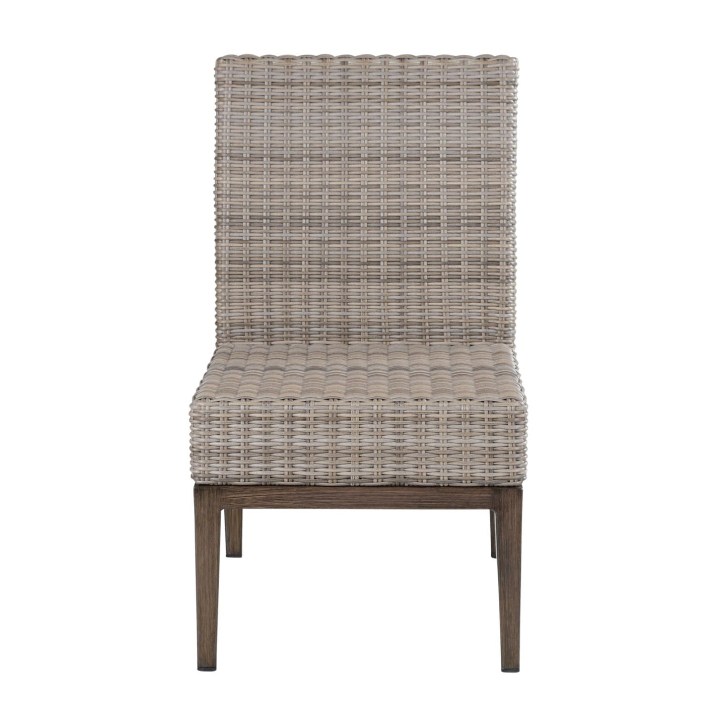 Marina - Patio Side Chair (Set of 2) - Brown Light - Hornell Furniture Outlet