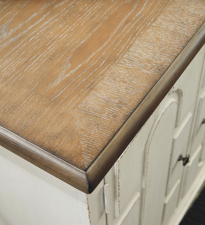 Roranville - Antique White - Accent Cabinet - Hornell Furniture Outlet