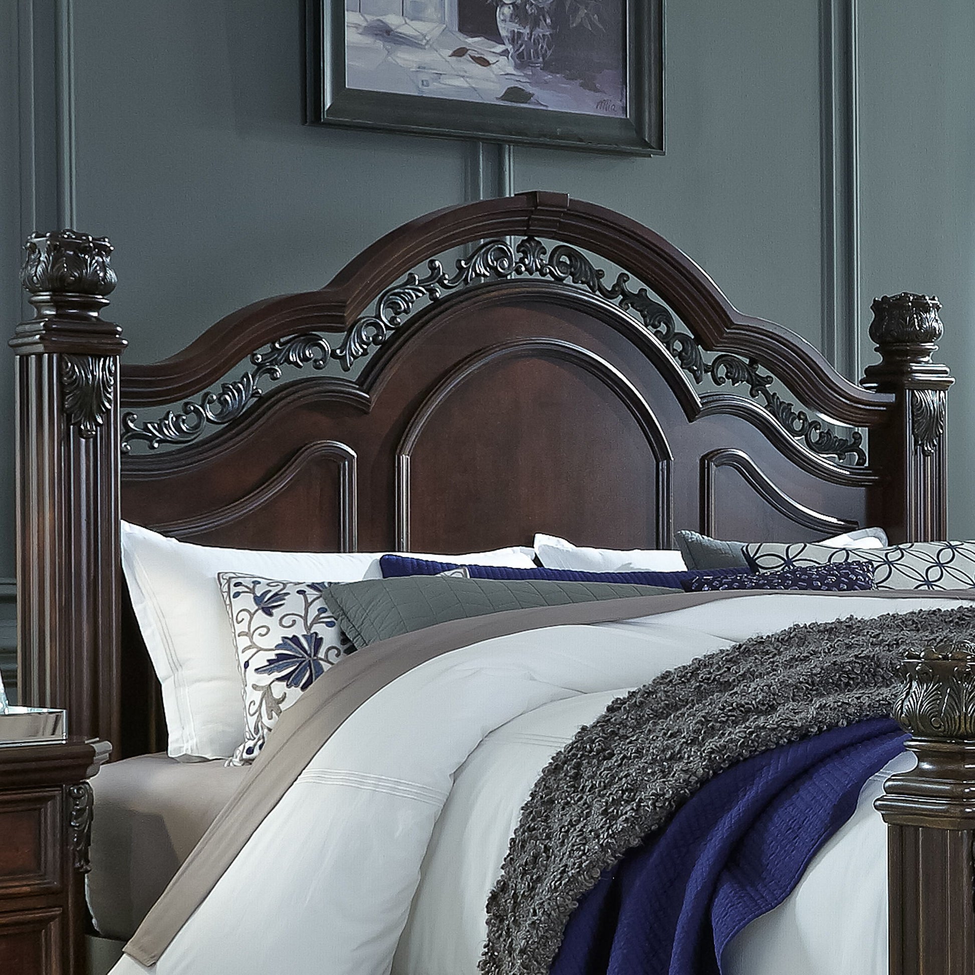 Messina Estates - Poster Headboard - Hornell Furniture Outlet