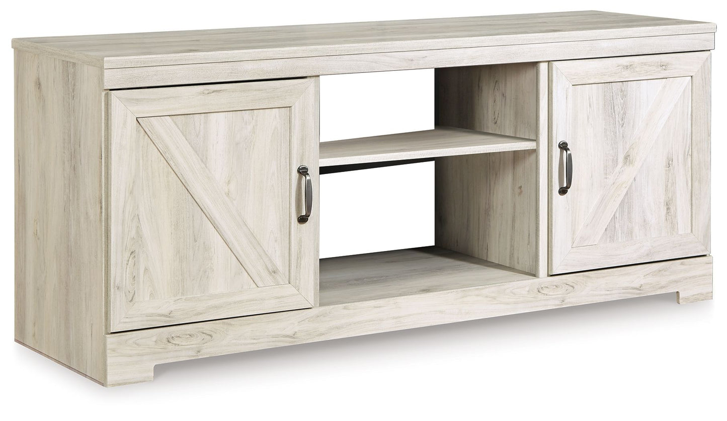 Bellaby - TV Stand W/Fireplace Option - Hornell Furniture Outlet