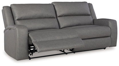 Brixworth - Slate - 2 Seat Reclining Sofa - Hornell Furniture Outlet