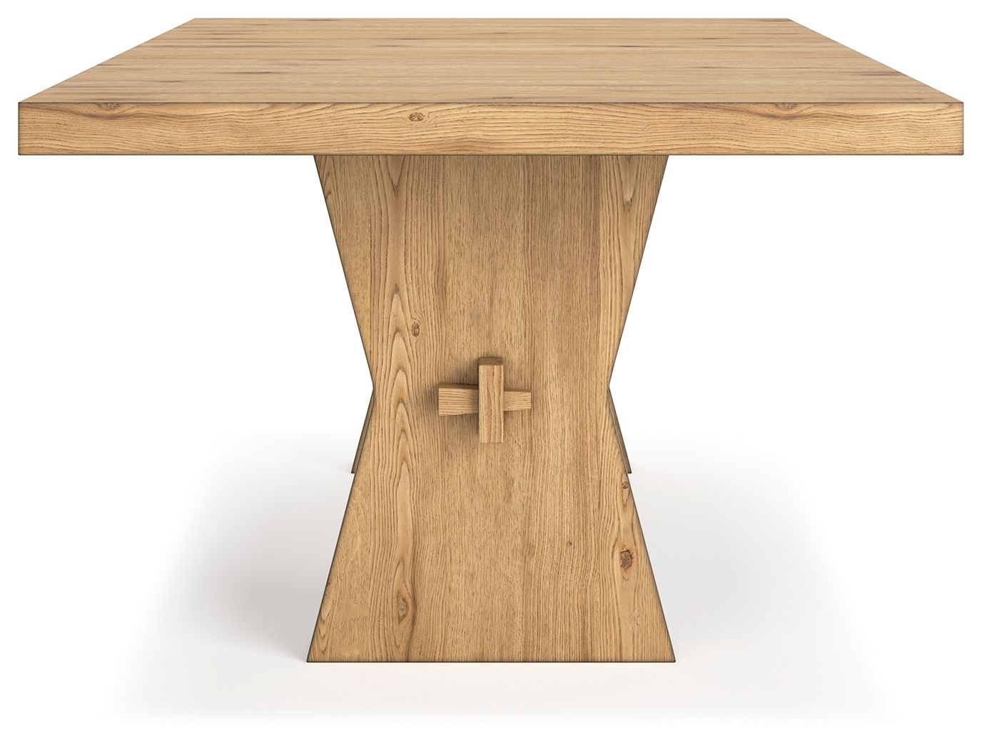Galliden - Light Brown - Rectangular Dining Room Table - Hornell Furniture Outlet