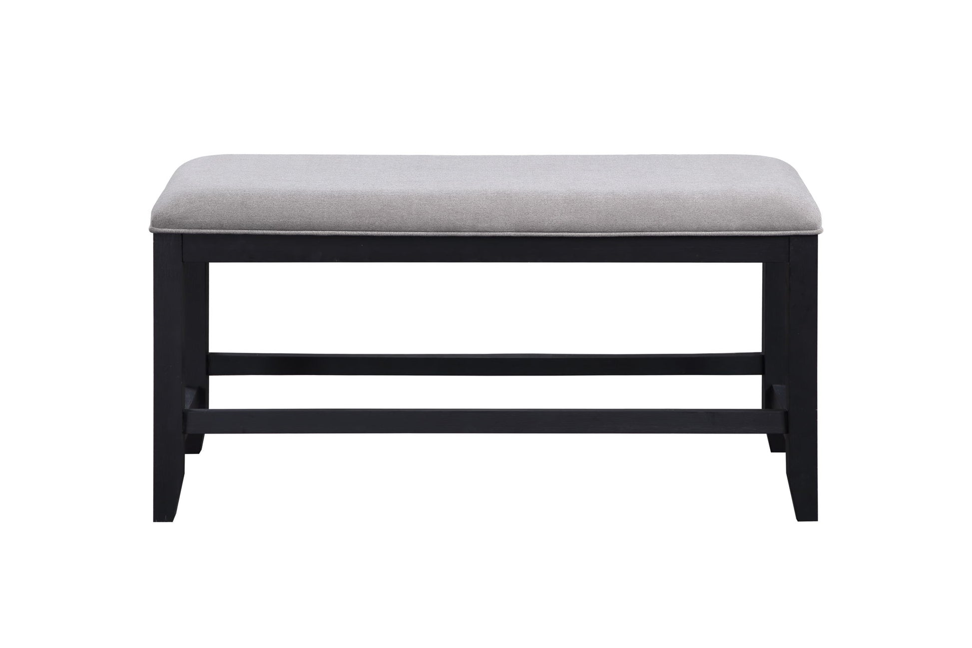Yves - Counter Bench - Gray - Hornell Furniture Outlet