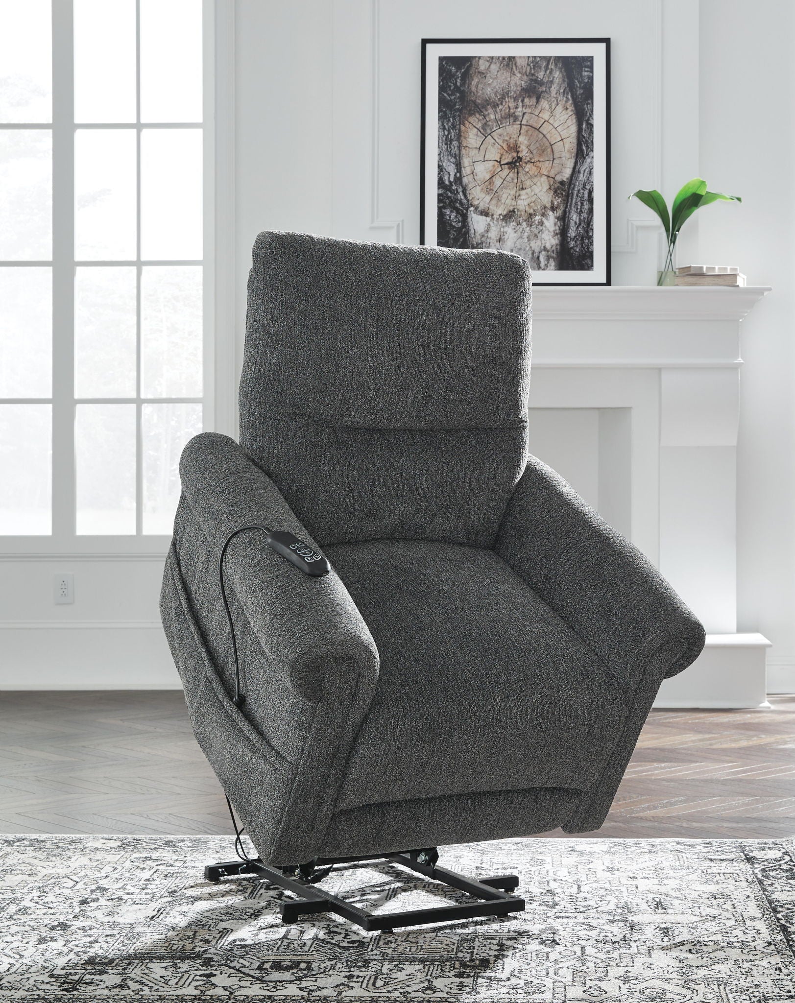 Aureta - Power Lift Recliner - Hornell Furniture Outlet
