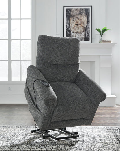Aureta - Power Lift Recliner - Hornell Furniture Outlet