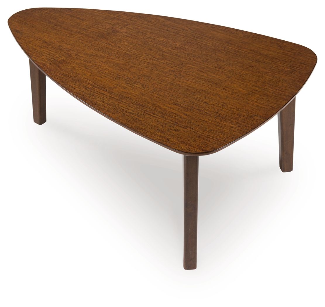 Lyncott - Brown - Occasional Wood Table Set (Set of 3) - Hornell Furniture Outlet