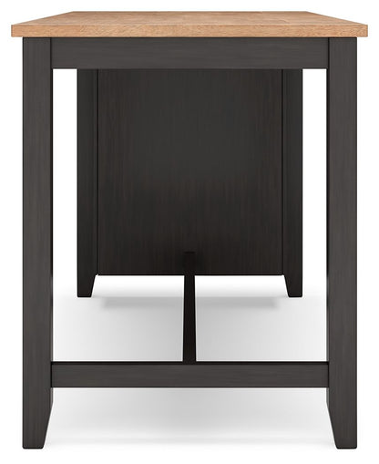 Gesthaven - Rectangular Dining Room Counter Table - Hornell Furniture Outlet