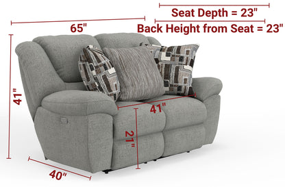 Trifecta - Reclining Loveseat - Hornell Furniture Outlet