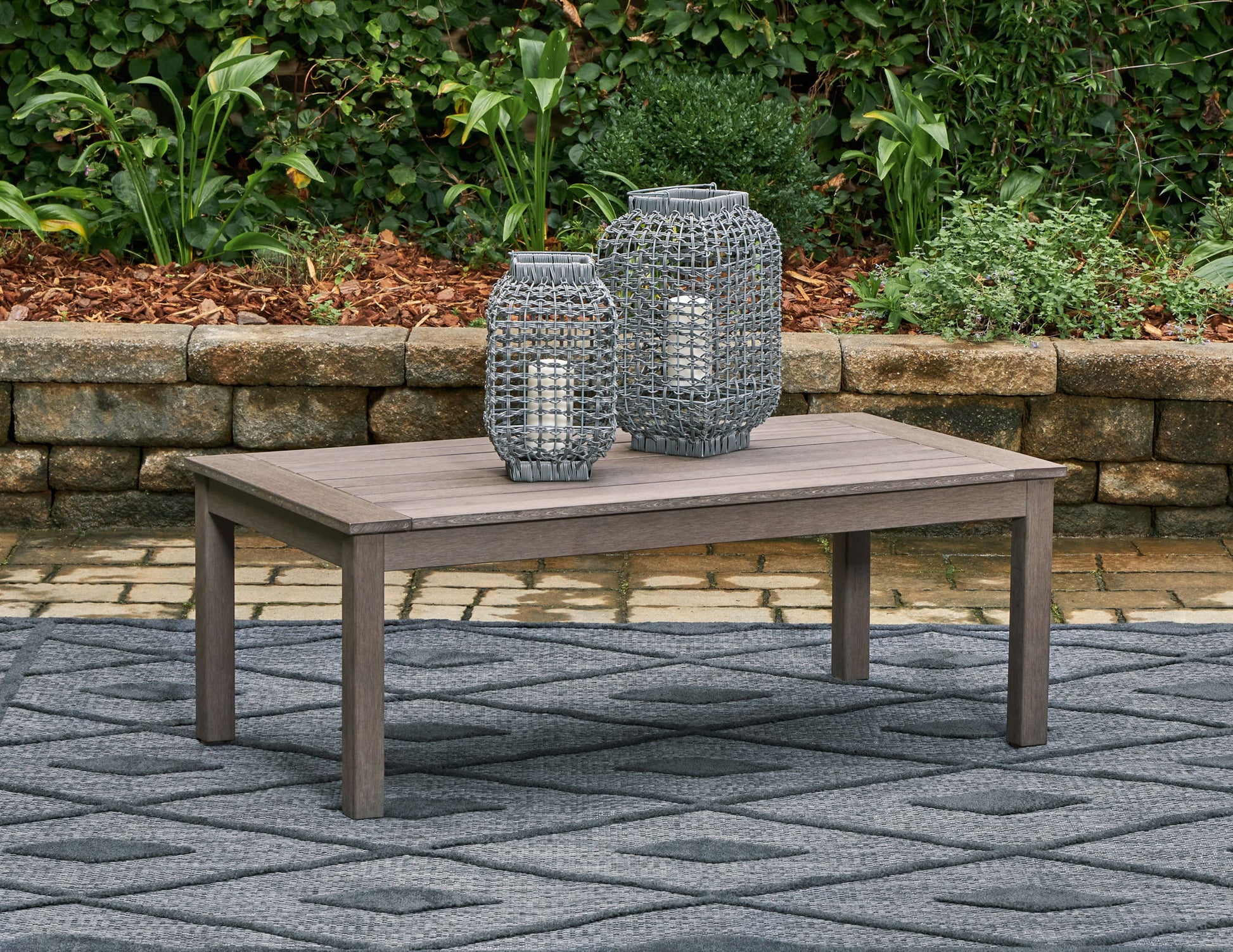 Hillside Barn - Brown - Rectangular Cocktail Table - Hornell Furniture Outlet