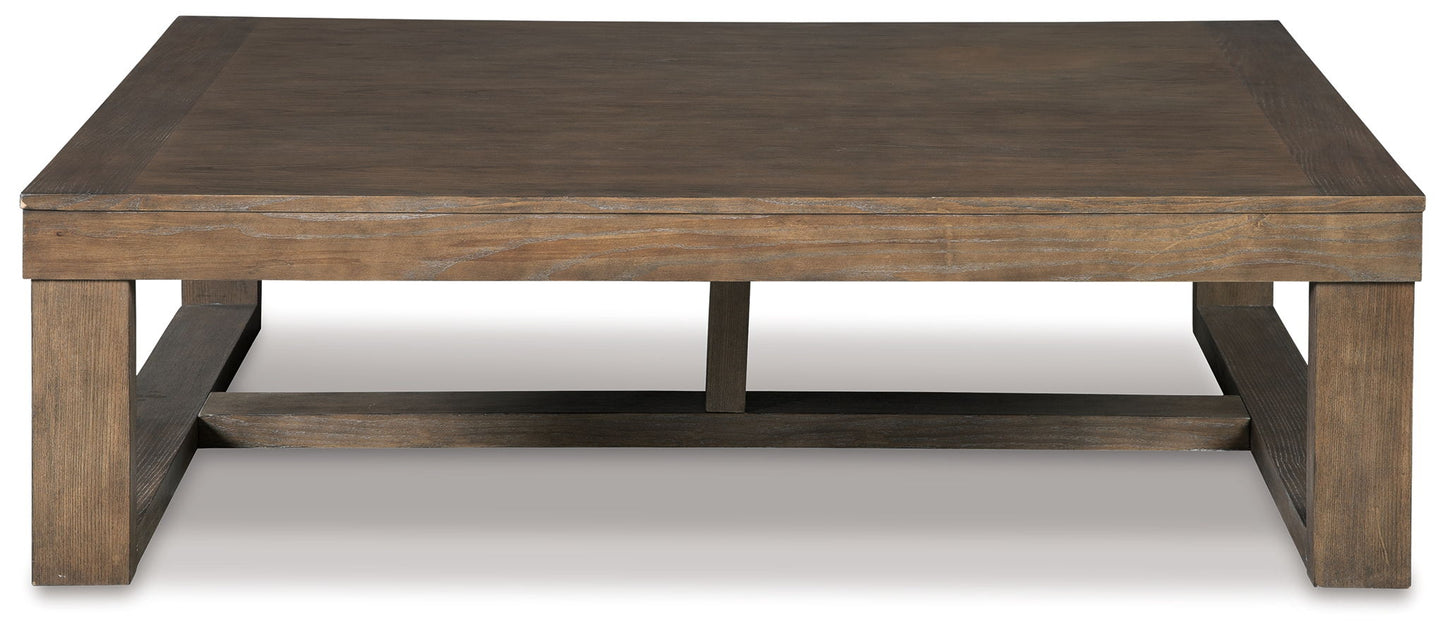 Cariton - Rectangular Cocktail Table - Gray - Hornell Furniture Outlet