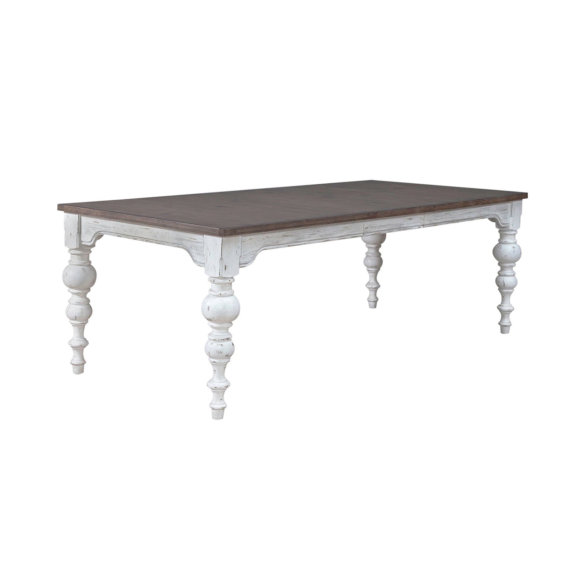 River Place - Rectangular Leg Table - White - Hornell Furniture Outlet