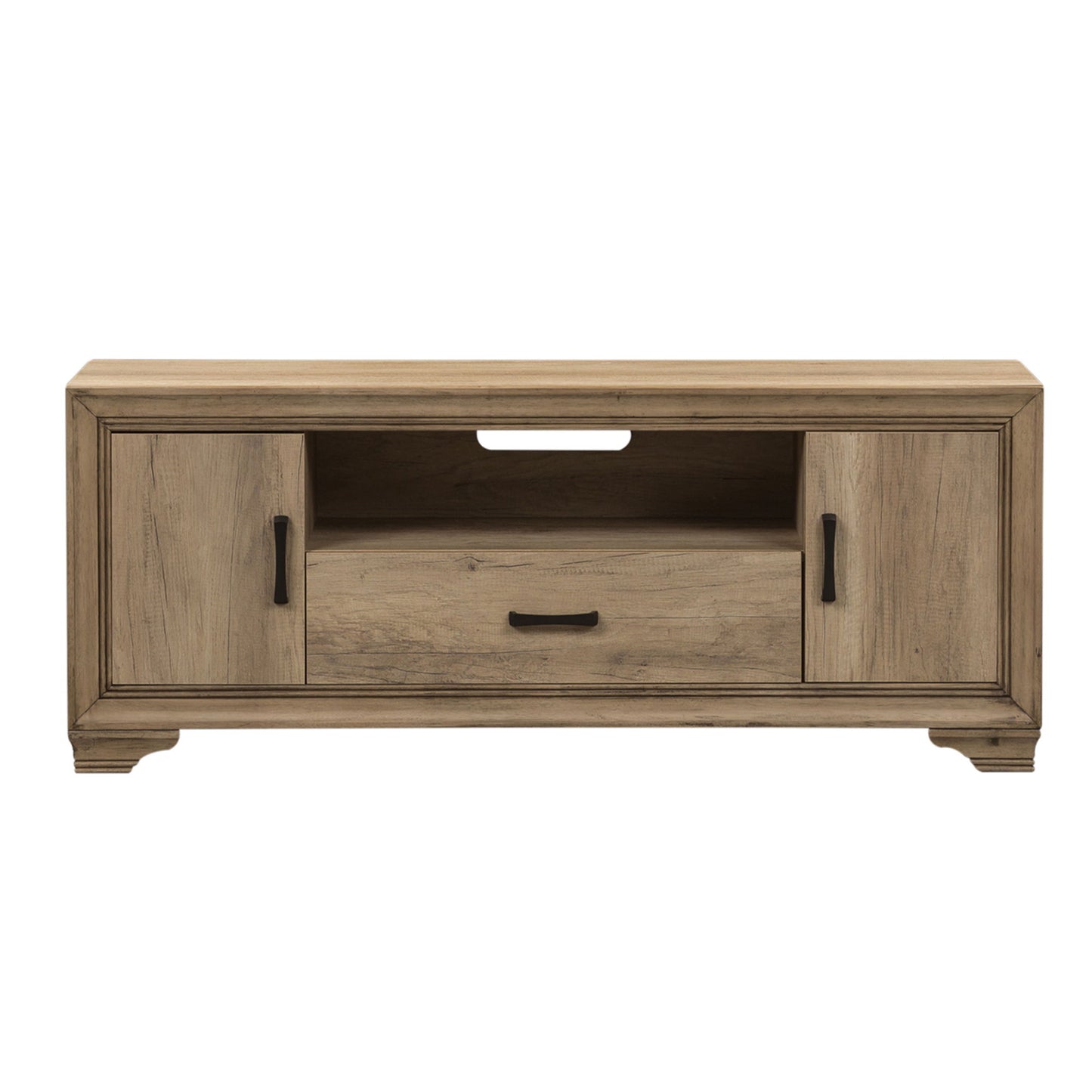 Sun Valley - 60" TV Console - Light Brown - Hornell Furniture Outlet