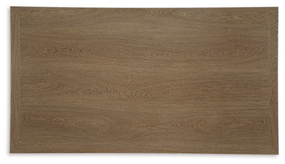 Serene Bay - Dark Brown - Rectangular Cocktail Table - Hornell Furniture Outlet