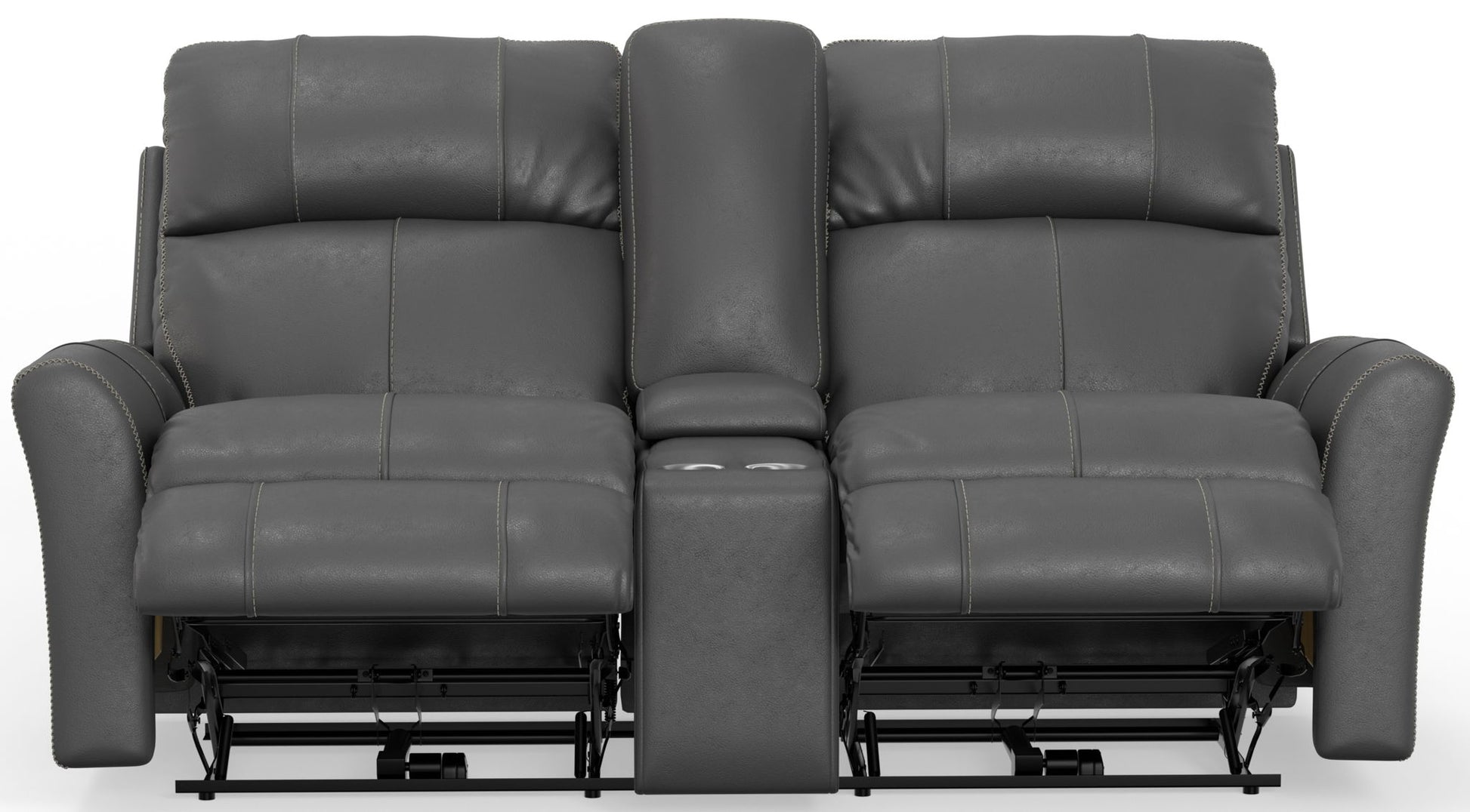 Fredda - Power Recliner Console Loveseat - Hornell Furniture Outlet