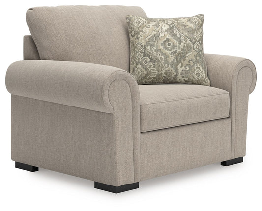 Sararose - Heather - Chair and a Half - Hornell Furniture Outlet