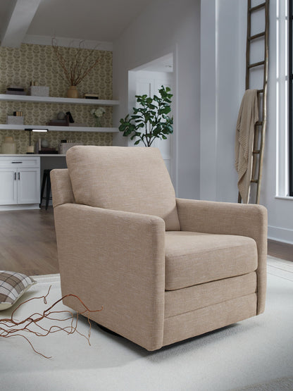 Freybourne Next - Gen Nuvella - Swivel Accent Chair - Hornell Furniture Outlet