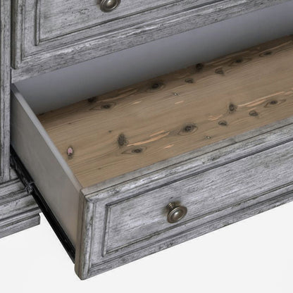 Big Valley - Bedside Chest With Charging Station - Hornell Furniture Outlet