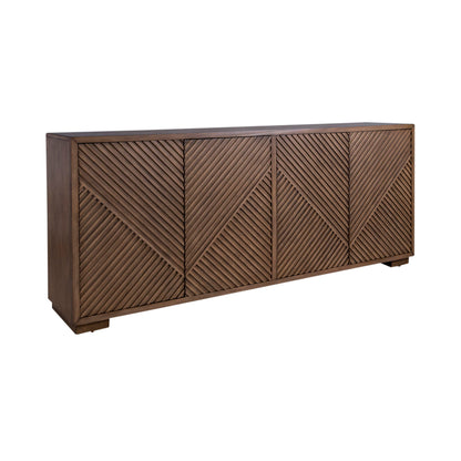 Easton - 82" TV Console - Urban Bronze - Hornell Furniture Outlet