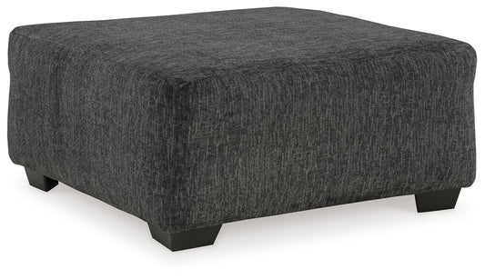 Biddeford - Shadow - Oversized Accent Ottoman - Hornell Furniture Outlet