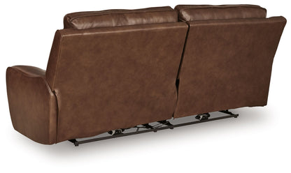 DeepWakes - 2 Seat Power Reclining Sofa With Adjustable Headrest - Hornell Furniture Outlet