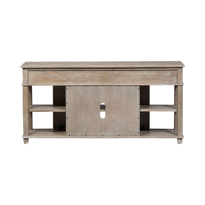 Parkland Falls - Sofa Table - Light Brown - Hornell Furniture Outlet
