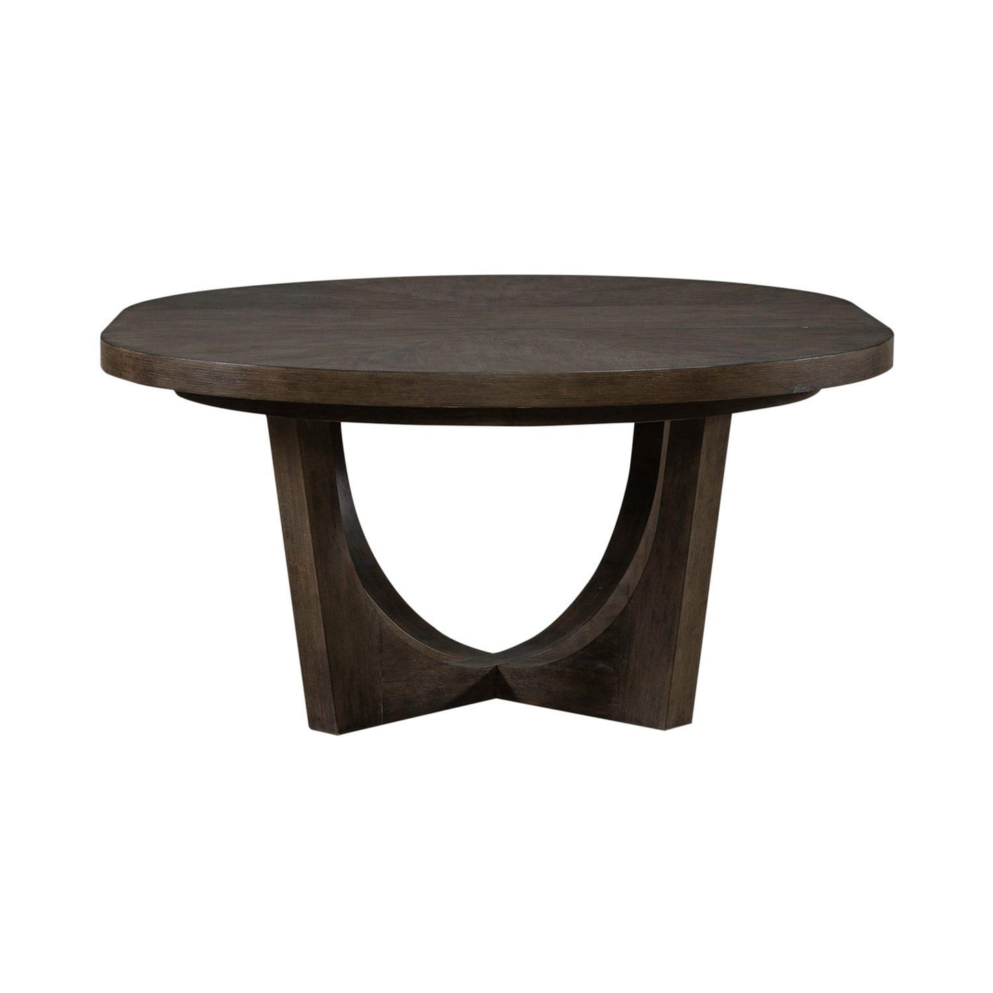 Cascade Falls - Pedestal Table - Brown - Hornell Furniture Outlet