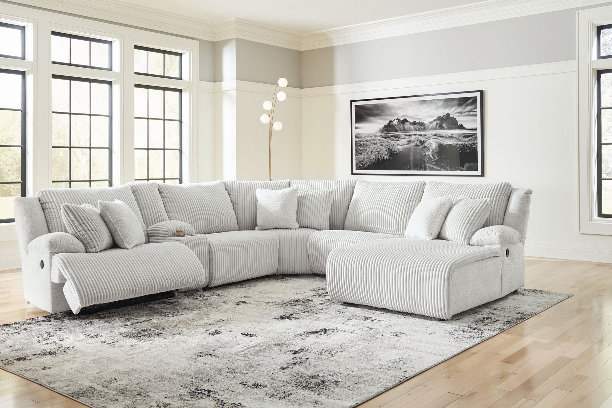 Top Tier - Reclining Sectional - Hornell Furniture Outlet