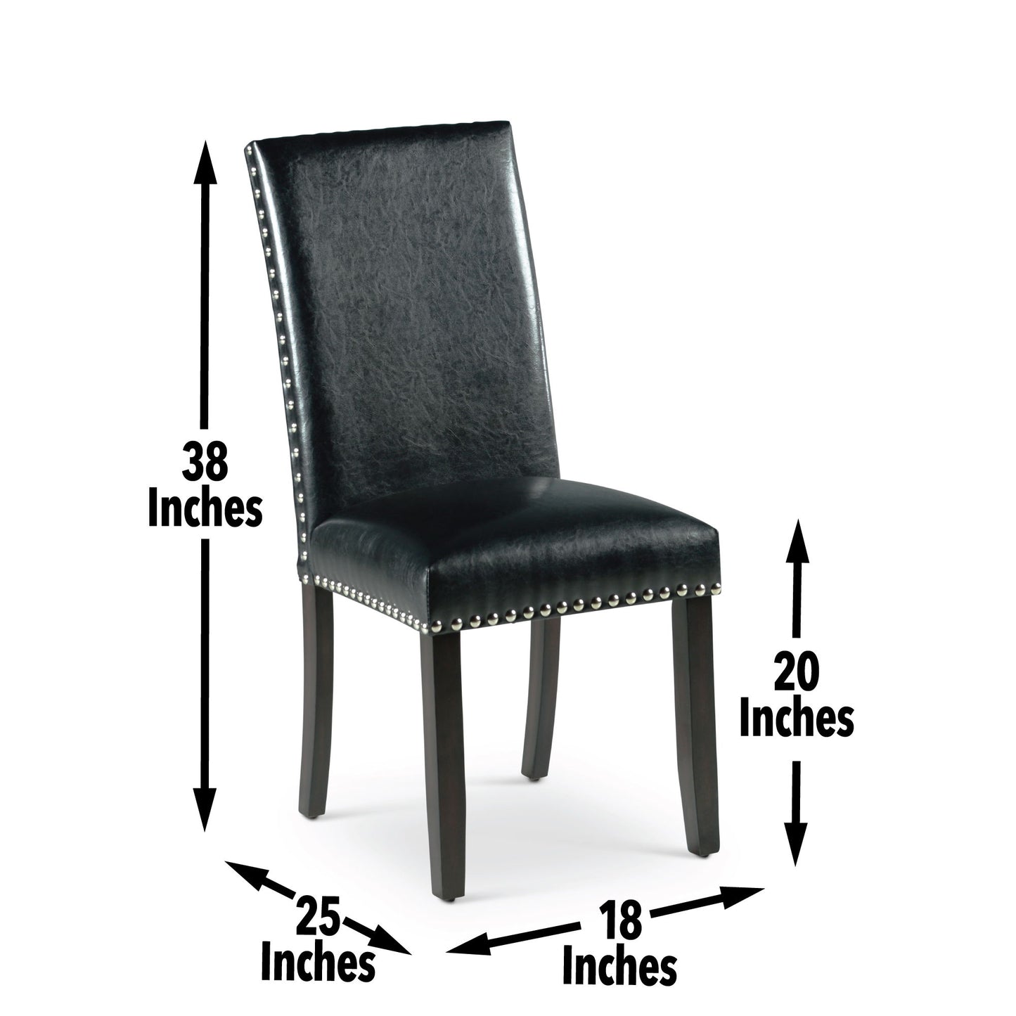 Heather - 6 Piece Dining Set - Black - Hornell Furniture Outlet