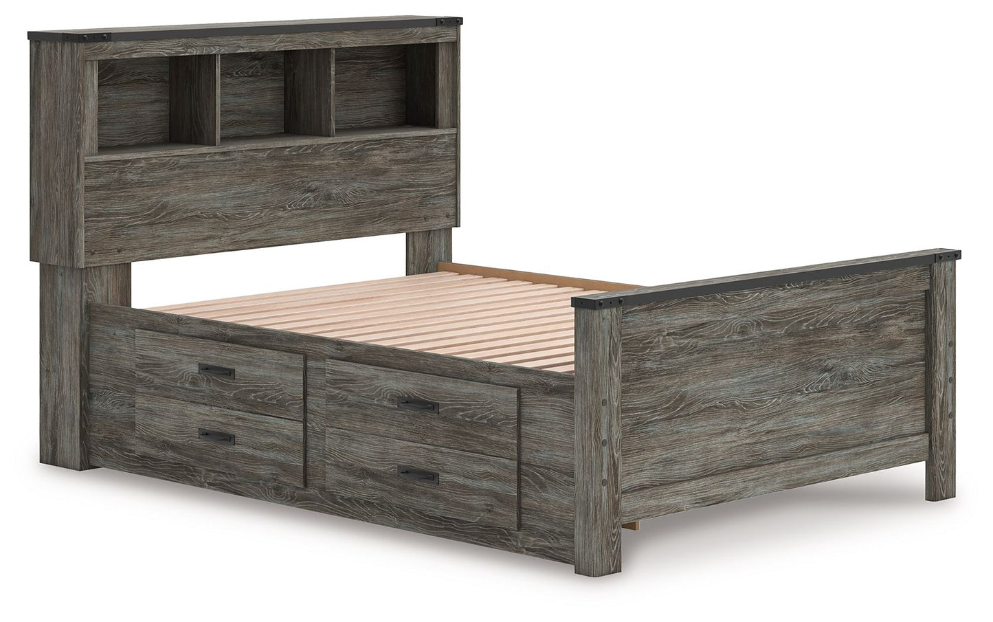 Frandern - Bookcase Panel Bed - Hornell Furniture Outlet