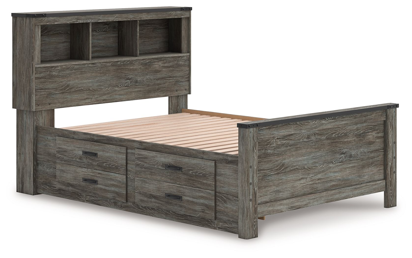 Frandern - Bookcase Panel Bed - Hornell Furniture Outlet