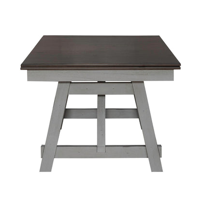 Newport - Trestle Table - Dark Gray - Hornell Furniture Outlet