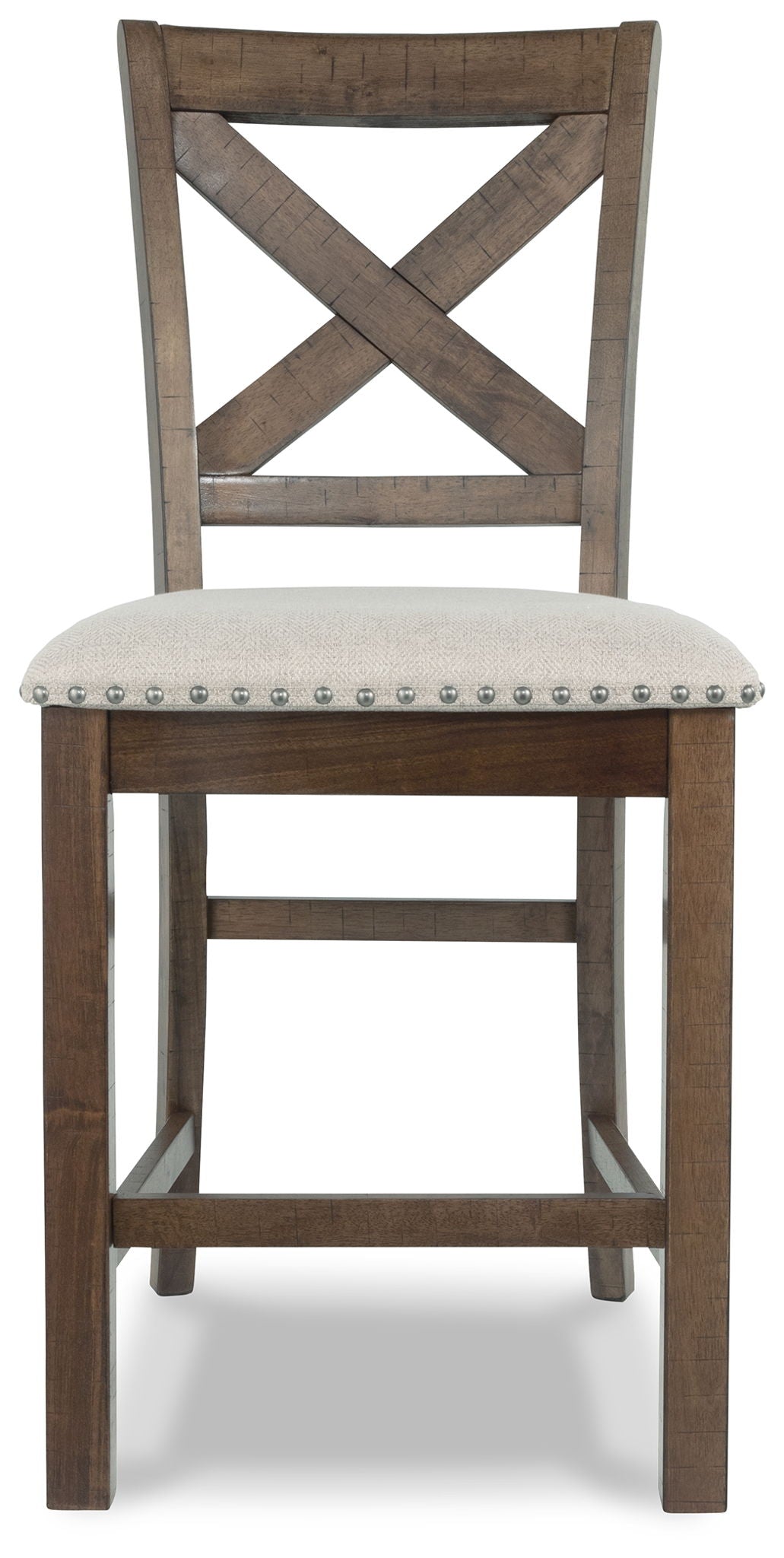 Moriville - Beige - Upholstered Barstool (Set of 2) - Hornell Furniture Outlet