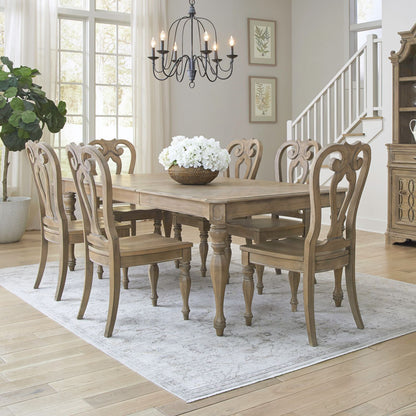 Magnolia Manor - Rectangular Table Set - Hornell Furniture Outlet