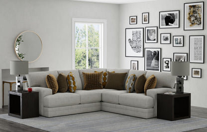 Tori - Sectional With Comfort Coil Seating And Accent Pillows Included - Hornell Furniture Outlet