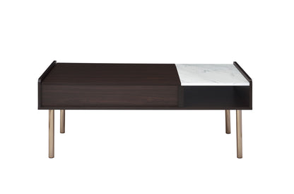 Carrie - Lift - Top Coffee Table - Brown - Hornell Furniture Outlet