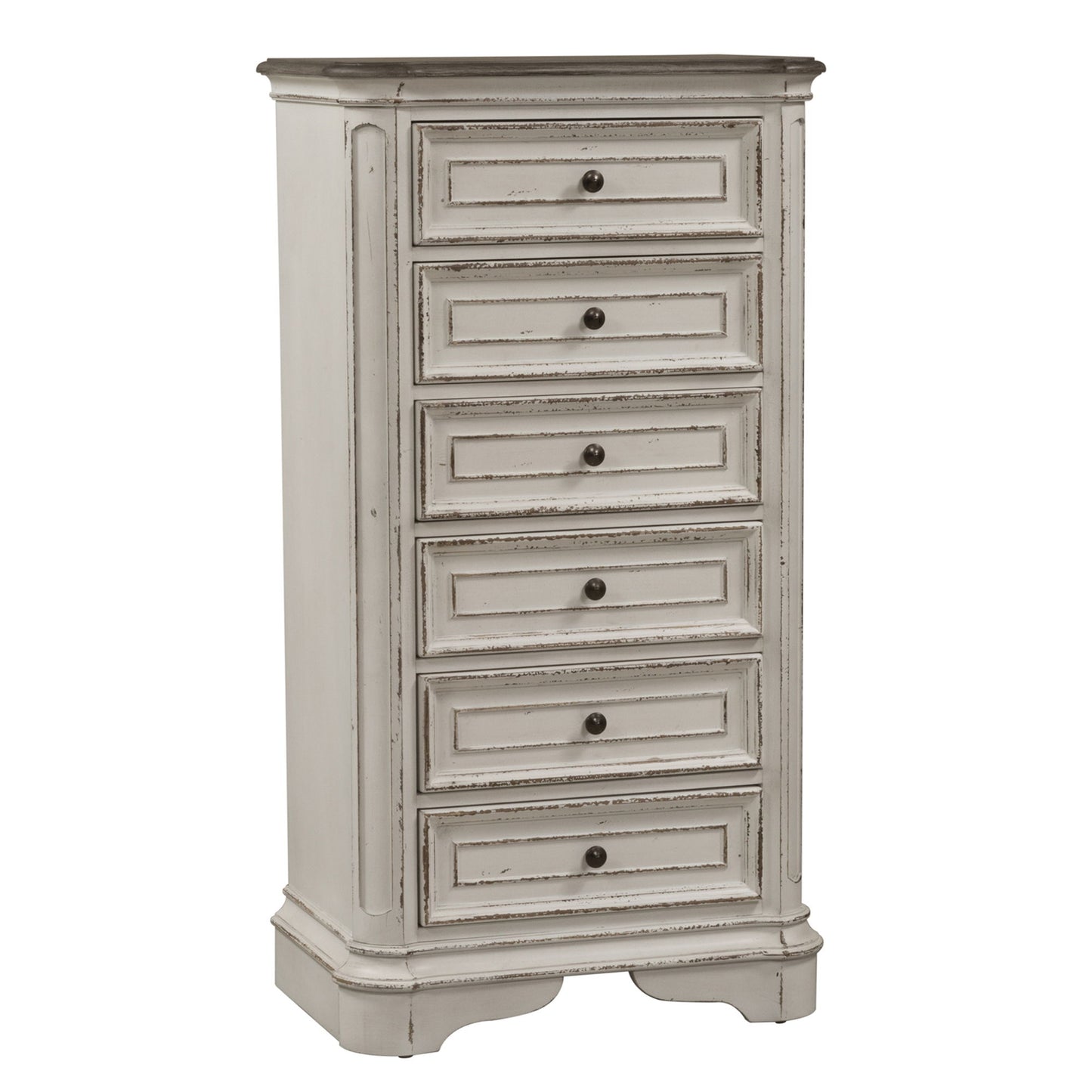 Magnolia Manor - Lingerie Chest - White - Hornell Furniture Outlet