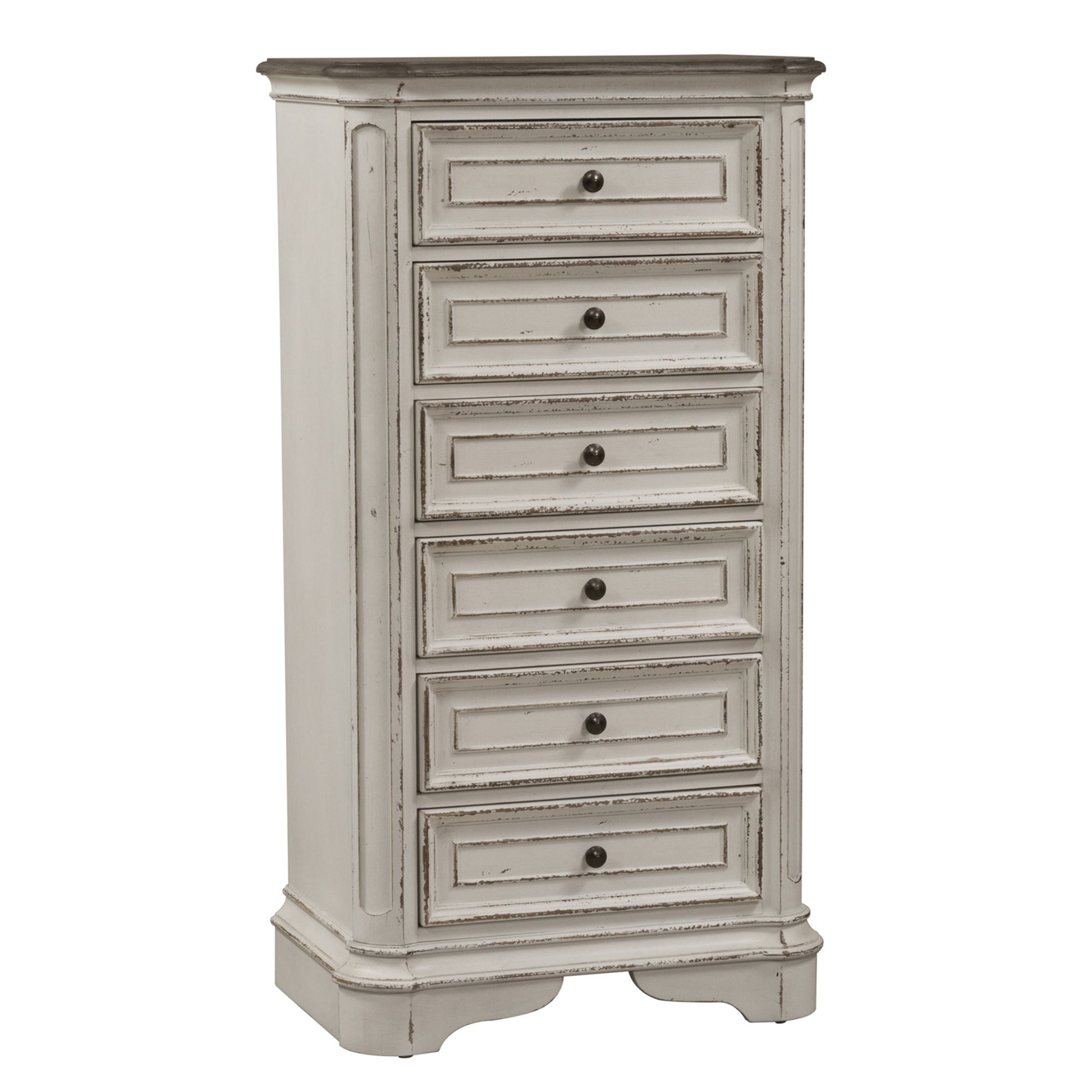 Magnolia Manor - Lingerie Chest - White - Hornell Furniture Outlet