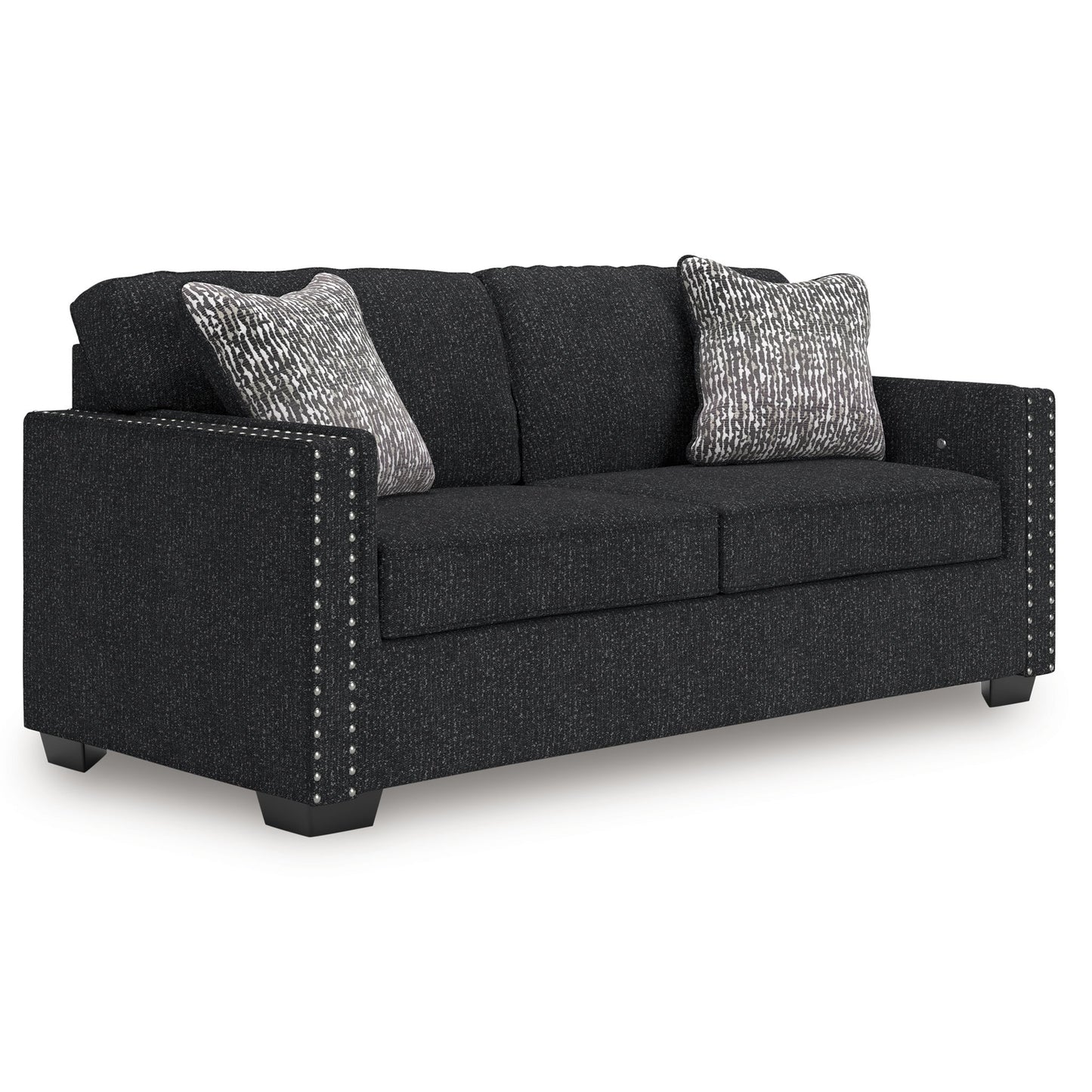Jasmine Peaks - Coal - Sofa - Hornell Furniture Outlet