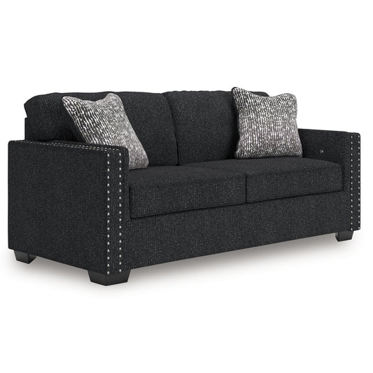 Jasmine Peaks - Coal - Sofa - Hornell Furniture Outlet