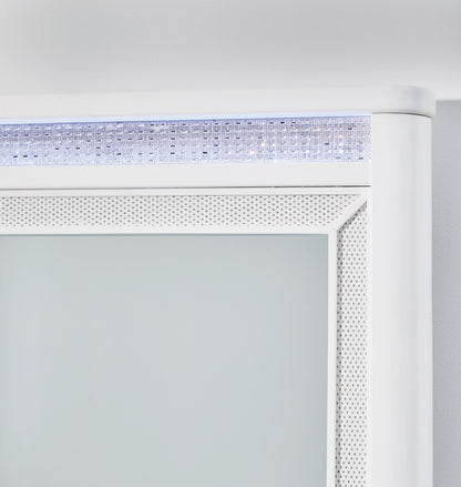 Chalanna - White - Dresser And Mirror - Hornell Furniture Outlet