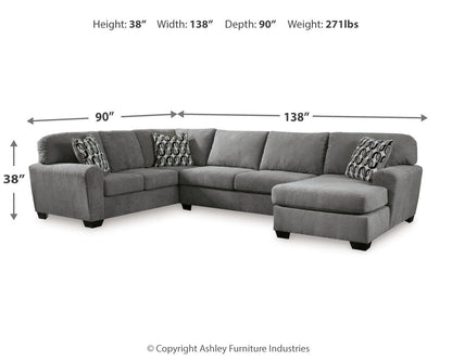 Birkdale Court - Sectional - Hornell Furniture Outlet