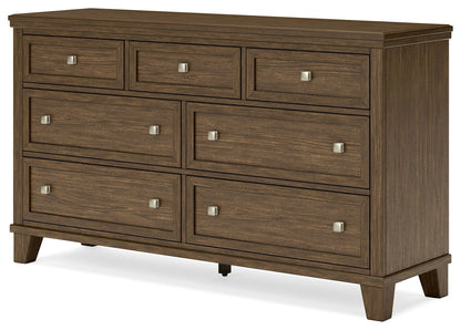 Shawbeck - Medium Brown - Dresser - Hornell Furniture Outlet