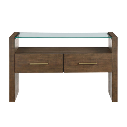 Garland - Glass Top Table - Hornell Furniture Outlet