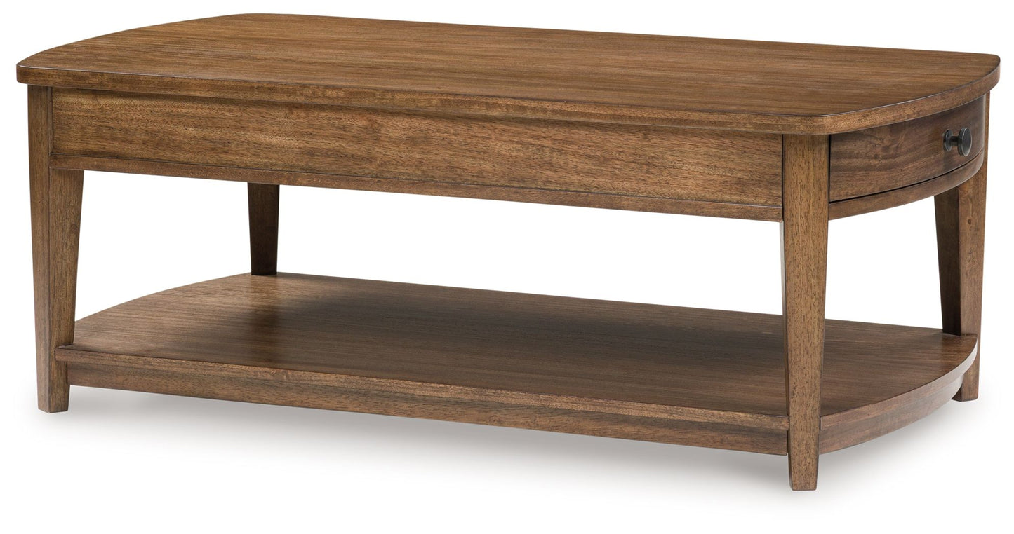 Burkbyer - Rectangular Table - Hornell Furniture Outlet