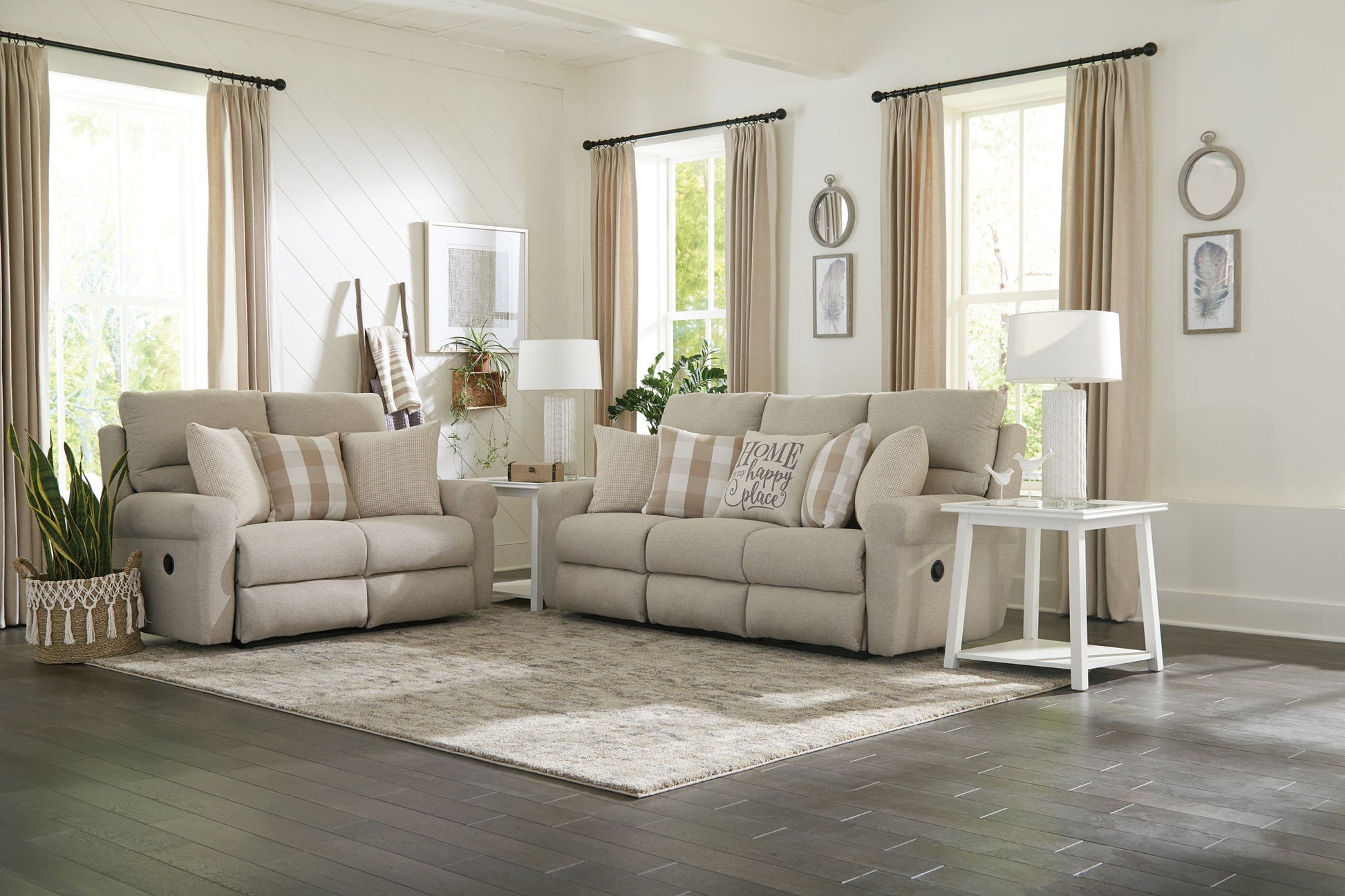 Westport - Power Lay Flat Reclining Loveseat - Hornell Furniture Outlet